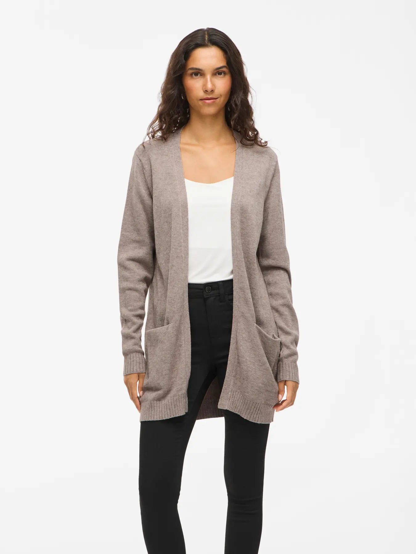 VIRIL OPEN L/S KNIT CARDIGAN