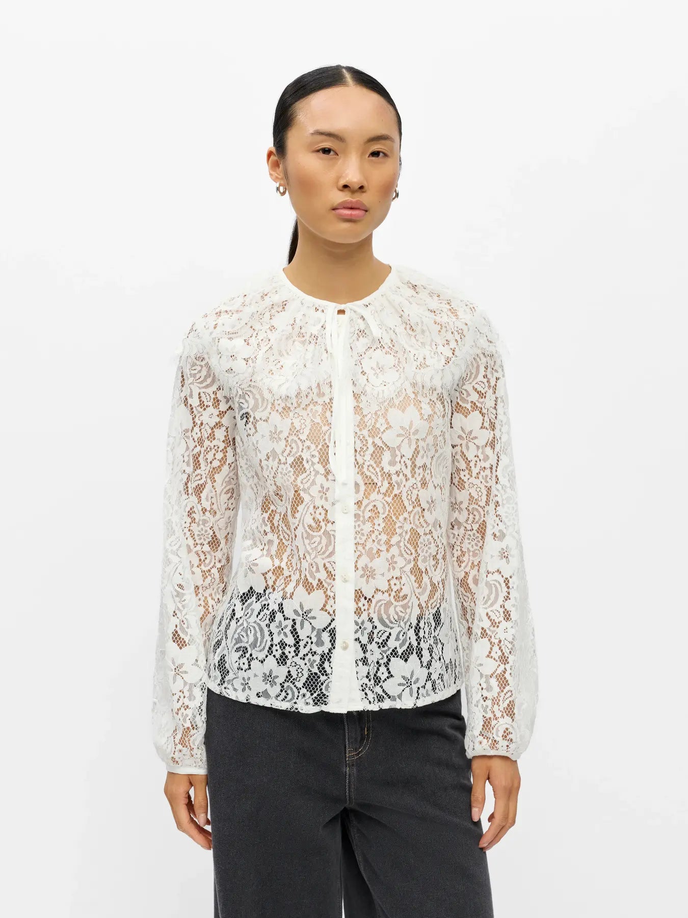 OBJLANEY L/S LO TOP