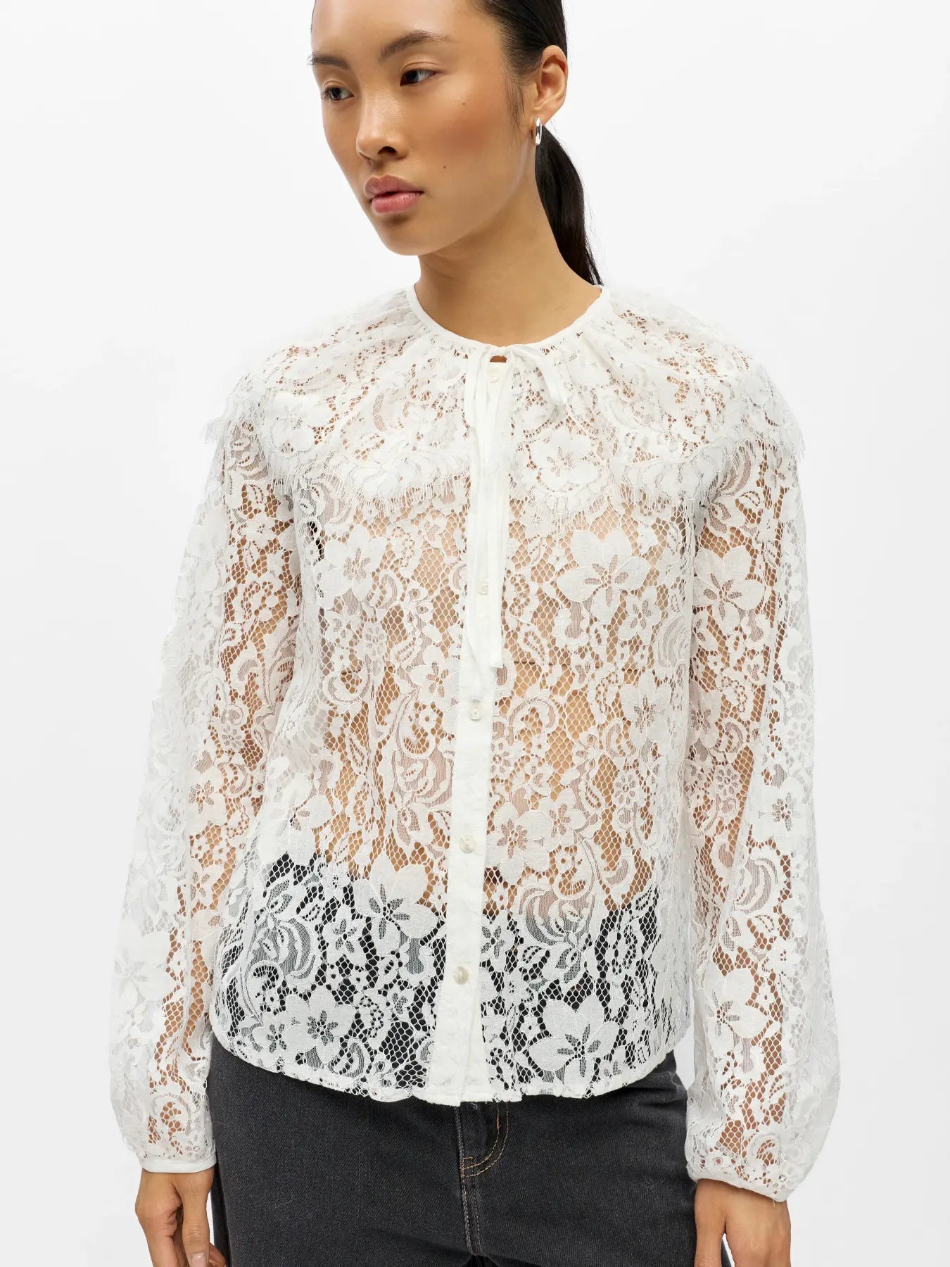 OBJLANEY L/S LO TOP
