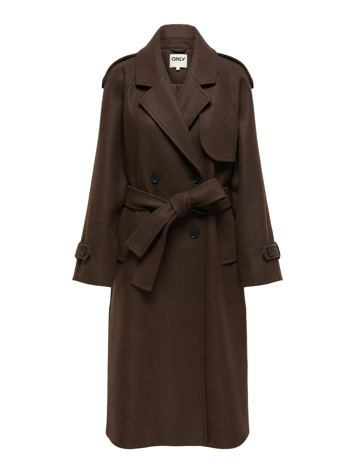 ONLDEAR-TRILLION LONG BELT COAT