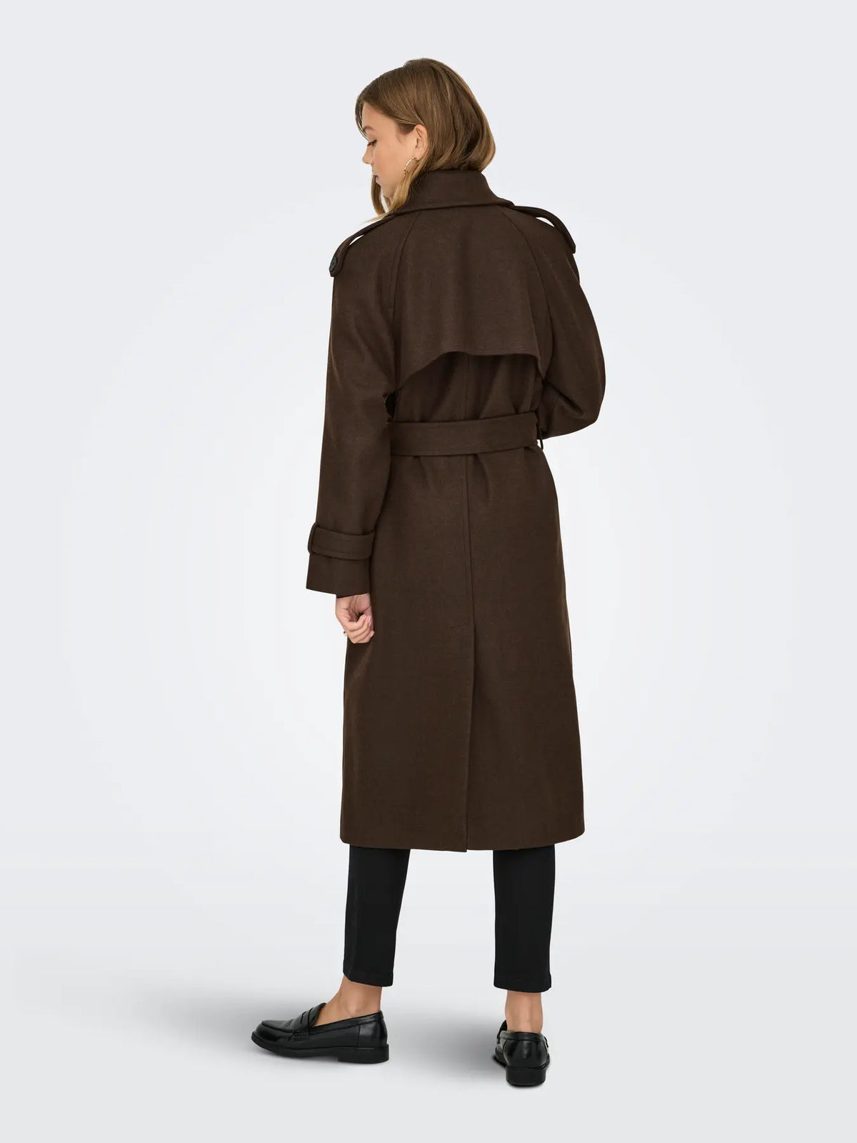 ONLDEAR-TRILLION LONG BELT COAT