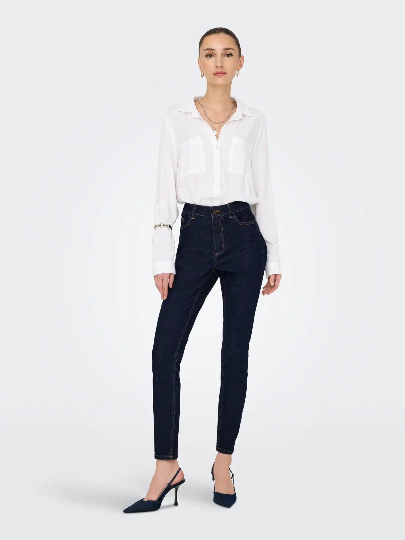 JDYMOON HW SK JEANS RINSE BLUE DNM (Anländer V42)