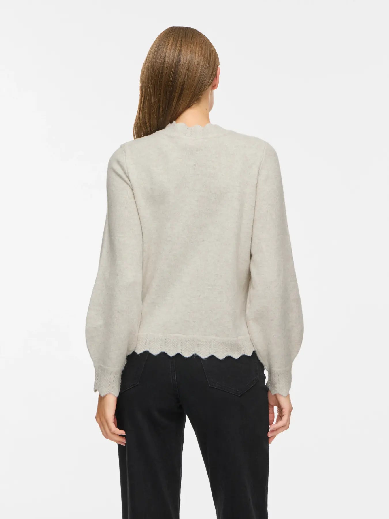 VINIKOLINA O-NECK L/S KNIT TOP