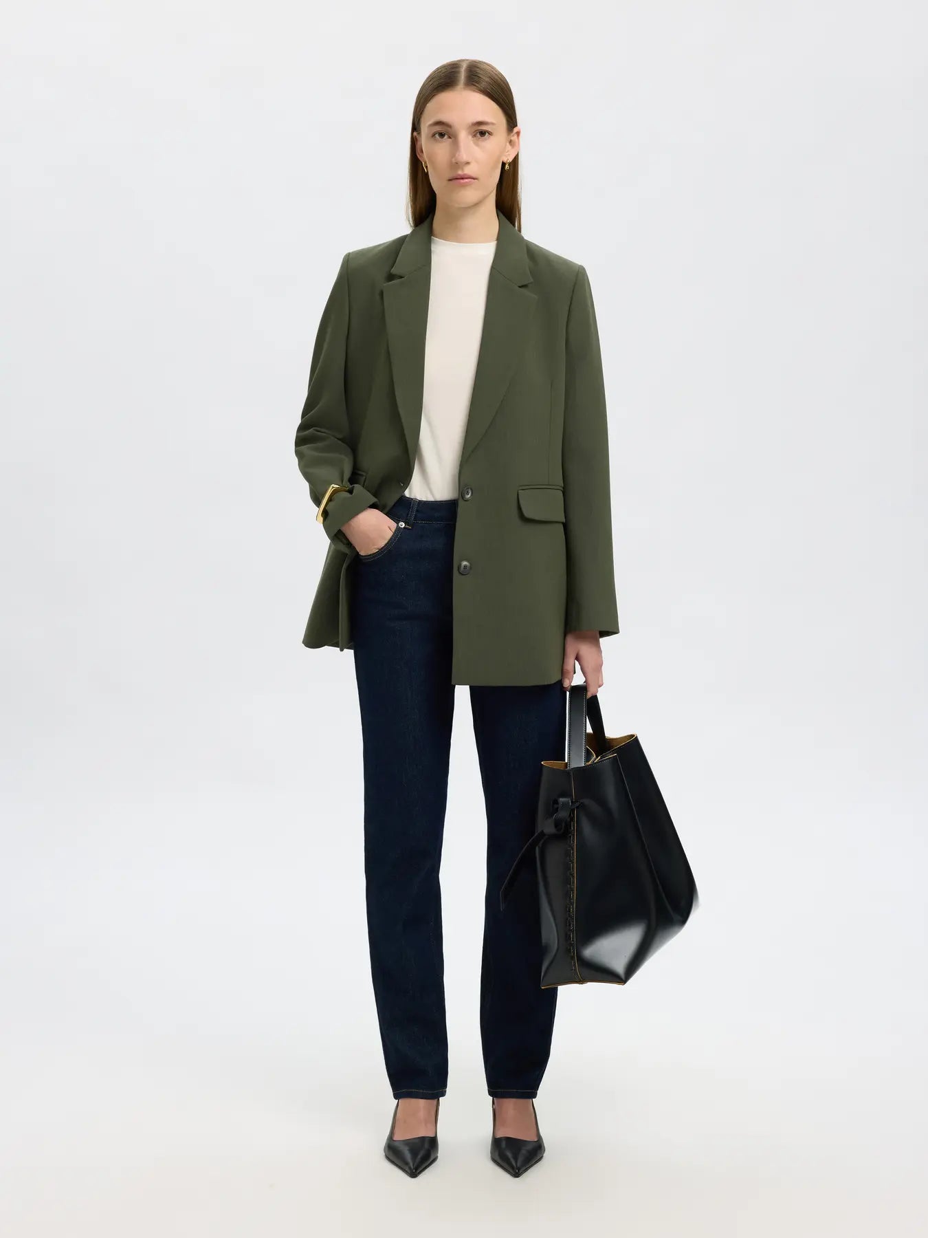 SLFRITA LS RELAXED BLAZER