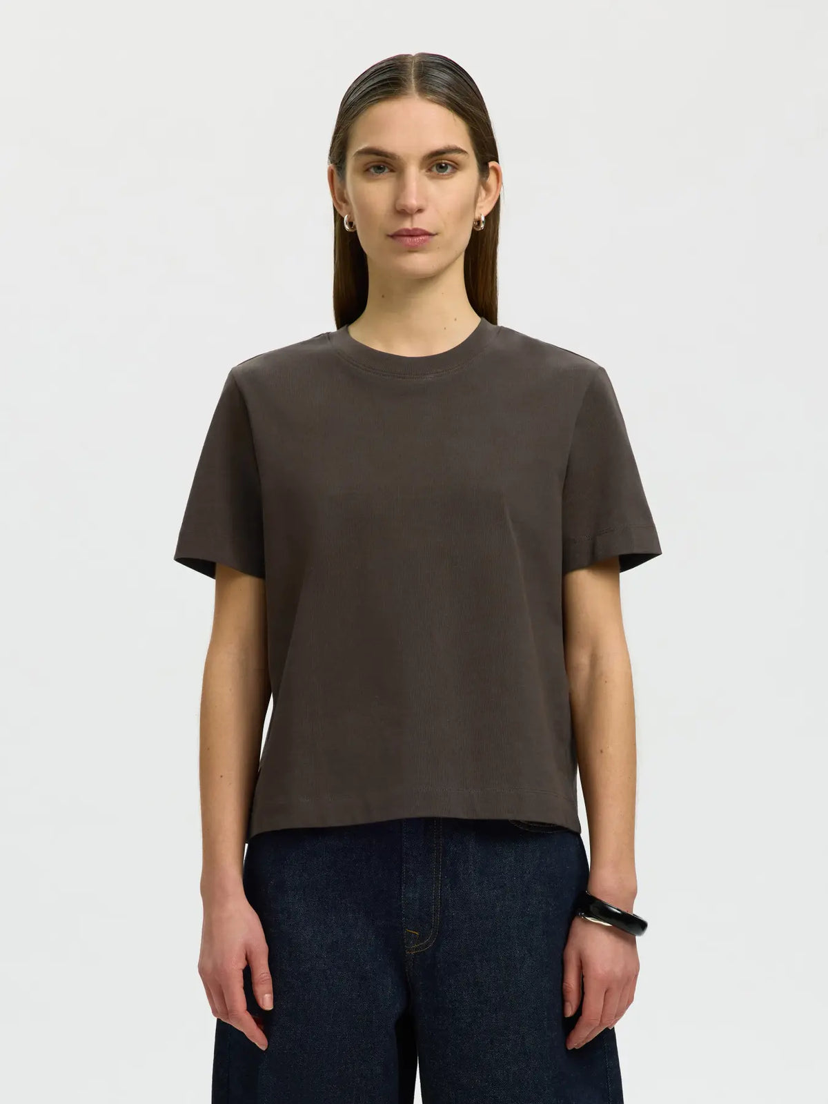 SLWESSENTIAL SS BOXY TEE