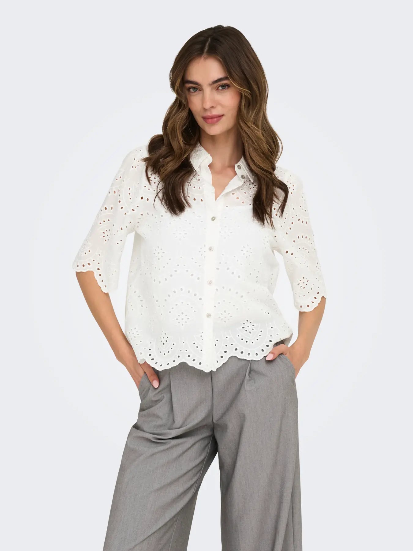 ONLVALAIS S/S SHIRT WVN