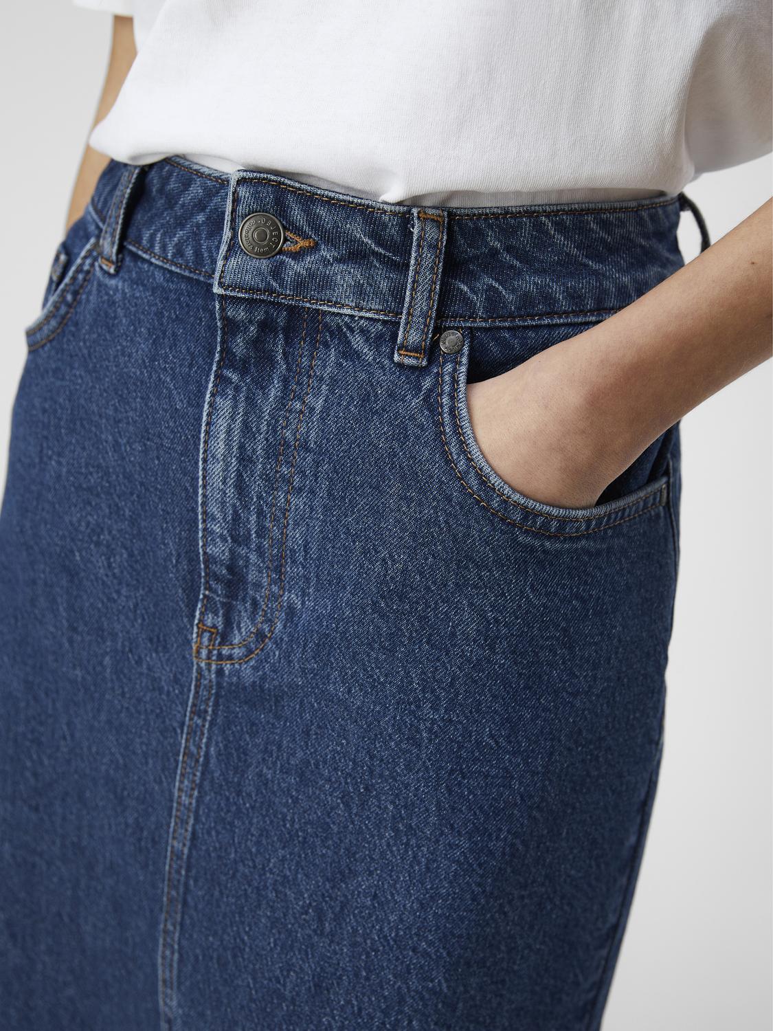 OBJELLEN DENIM SKIRT