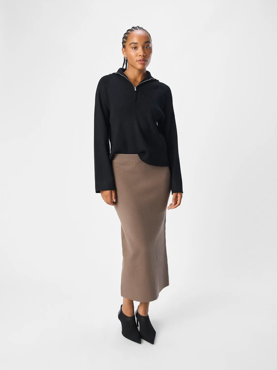 OBJREYNARD HW KNIT SKIRT