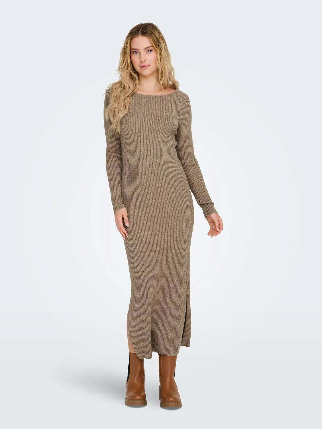 ONLKATIA LS MAXI BOATN DRESS