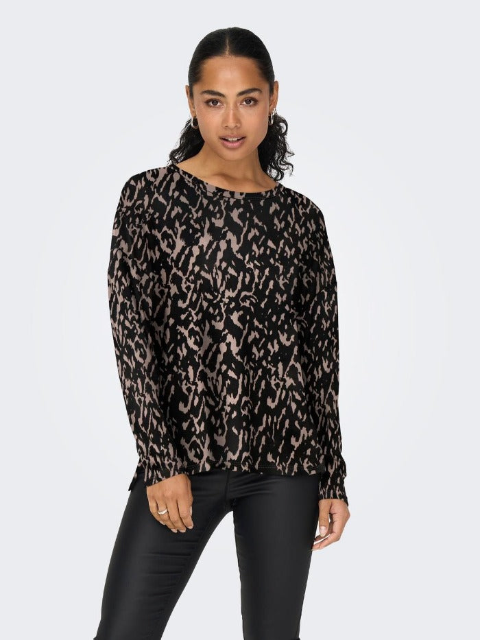 ONLANA L/S AOP TOP JRS