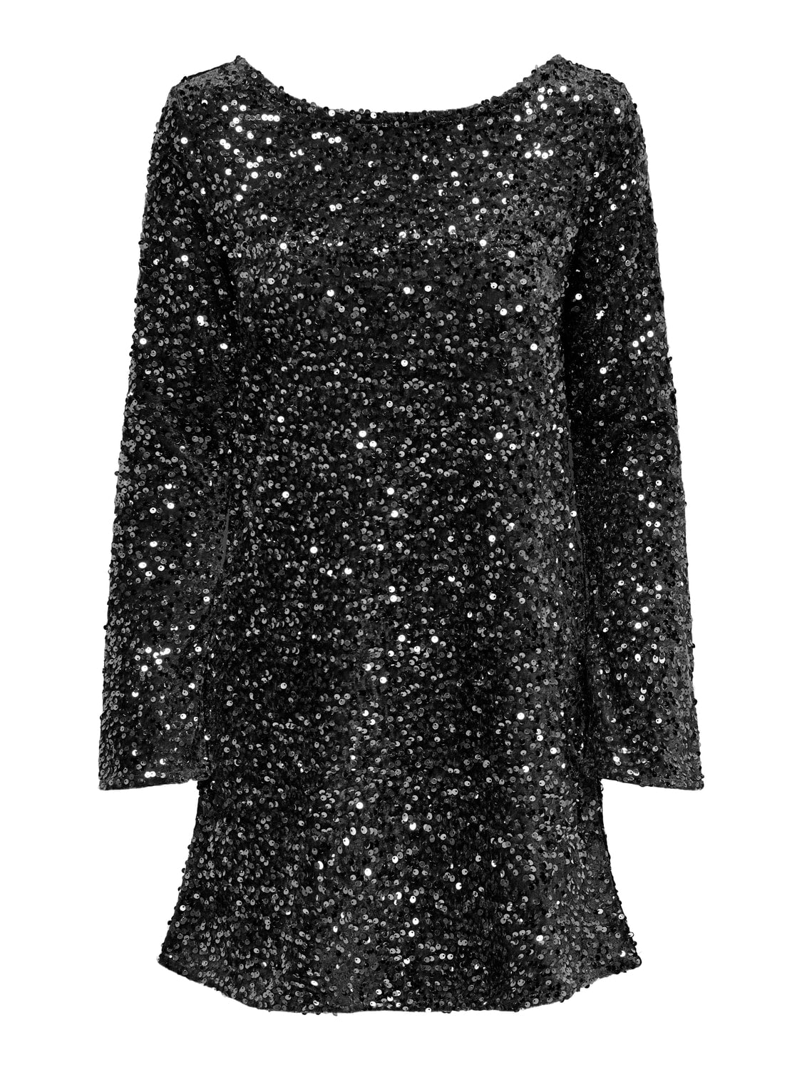 JDYSARA L/S BOW SEQUINS DRESS