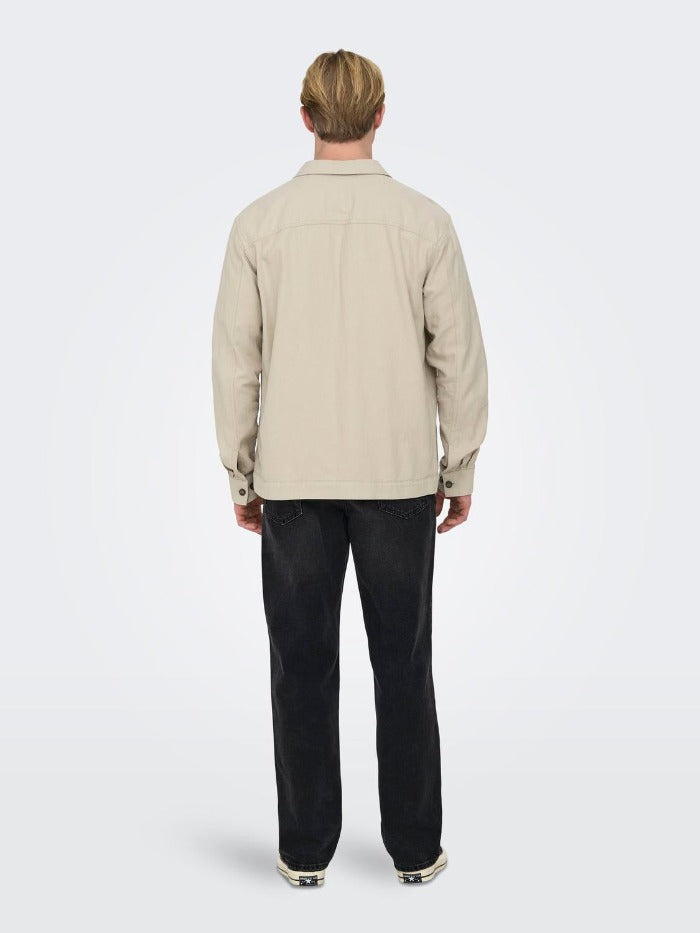 ONSKENNET LINEN OVERSHIRT