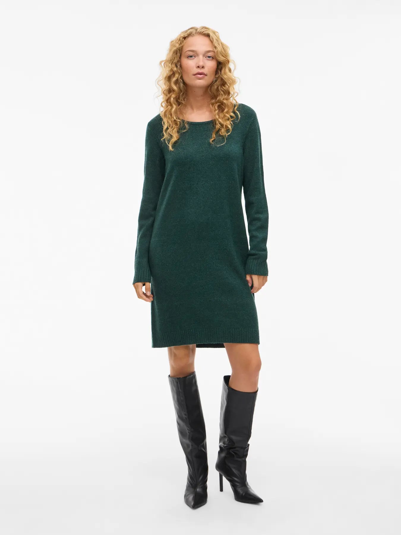 VIRIL L/S KNIT DRESS