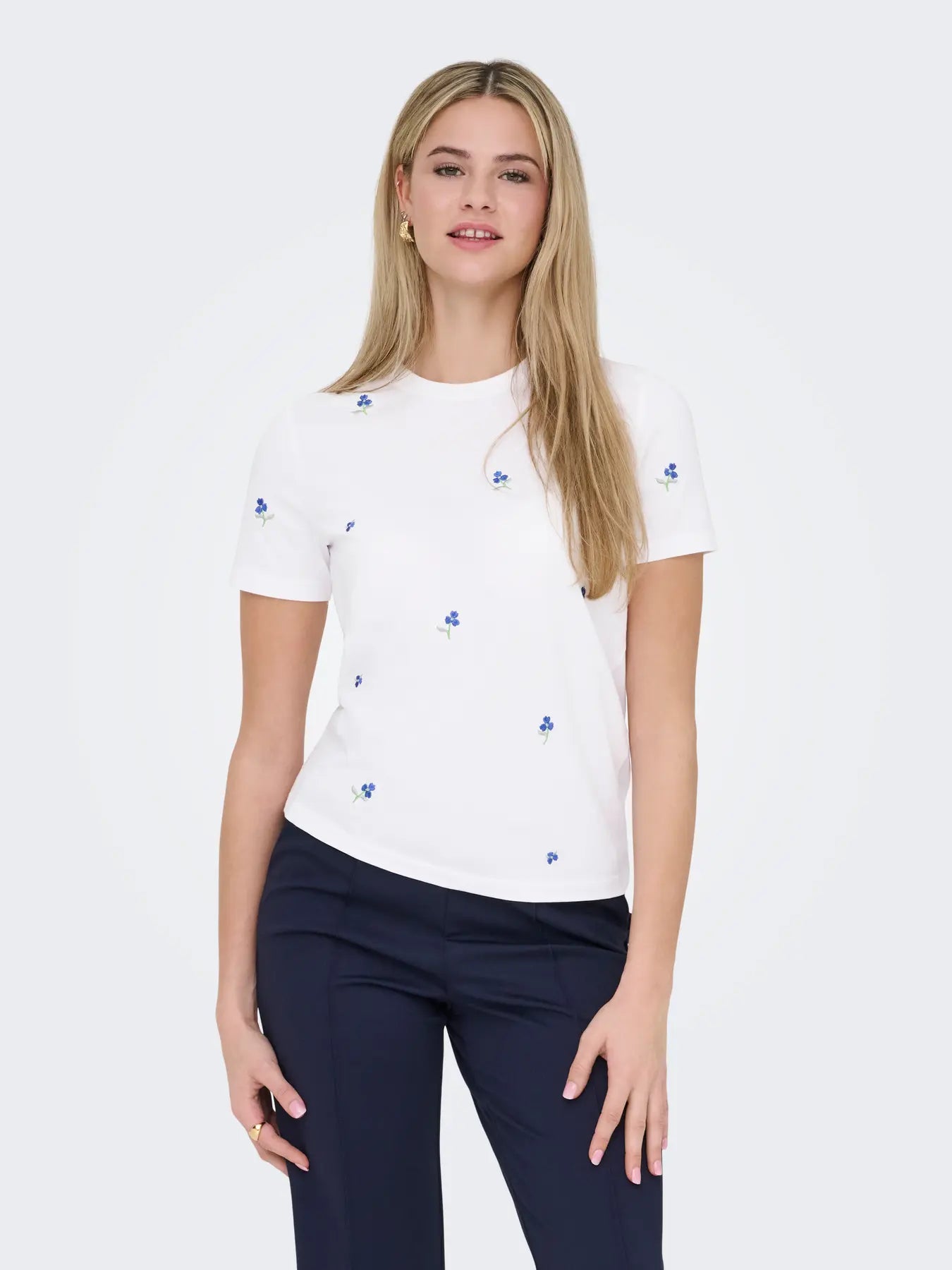 ONLKETTY S/S O-NECK TOP