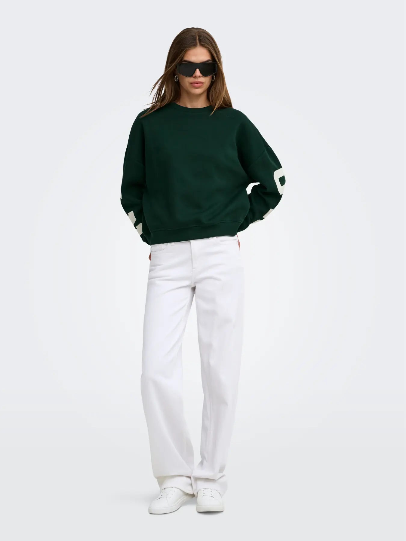 ONLSWEAT L/S BACK/SLEEVE PRINT SWT