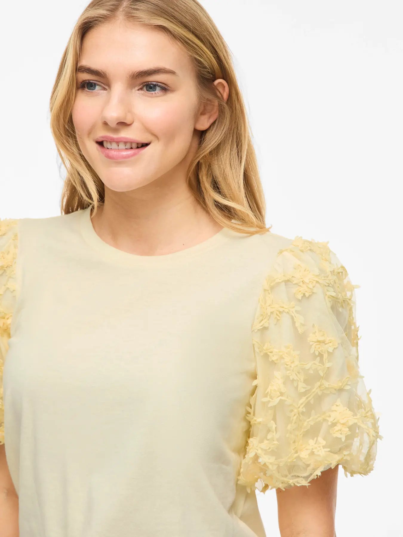 VIONESCA O-NECK S/S TOP