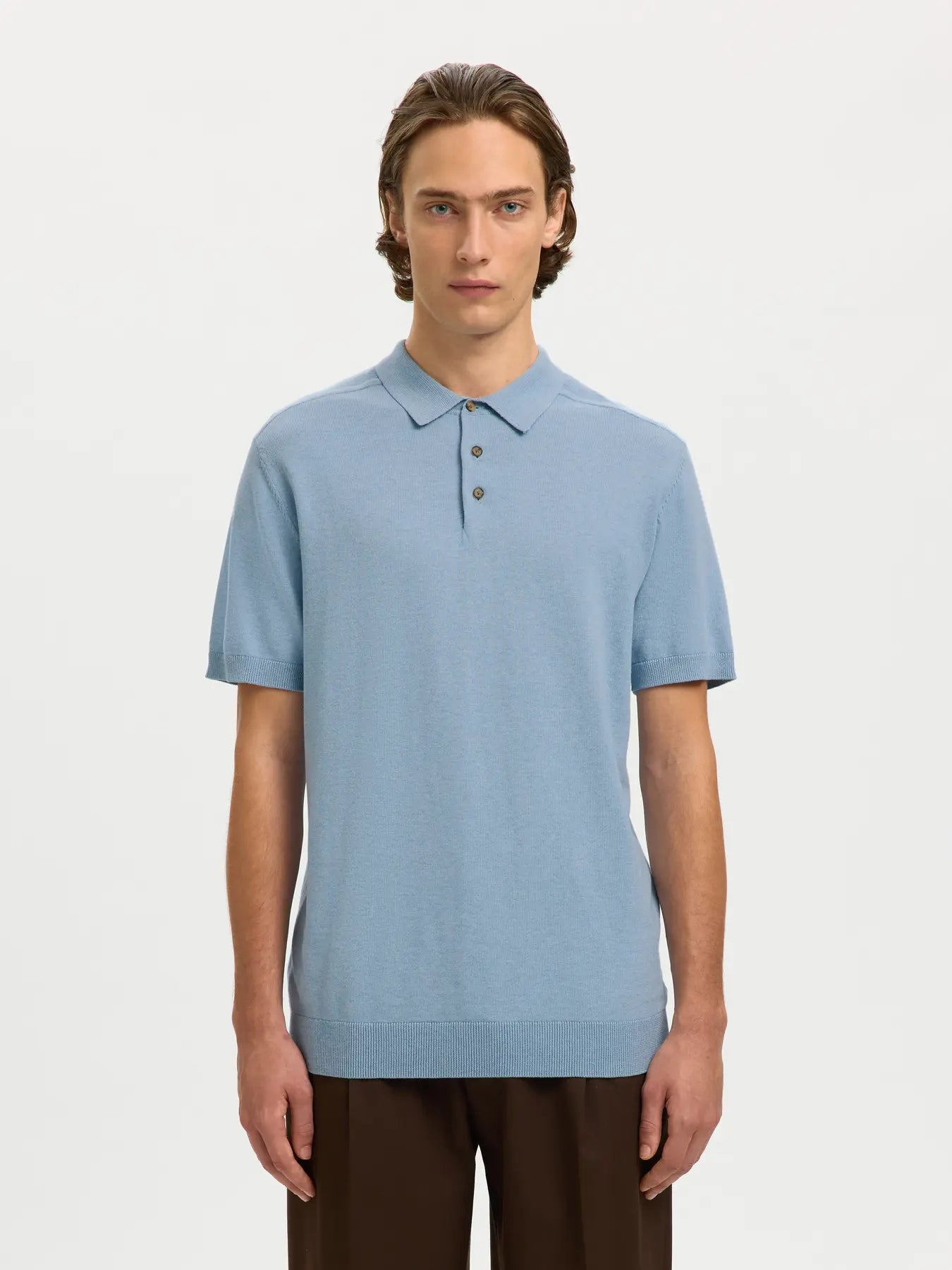 SLMBERG SS KNIT POLO