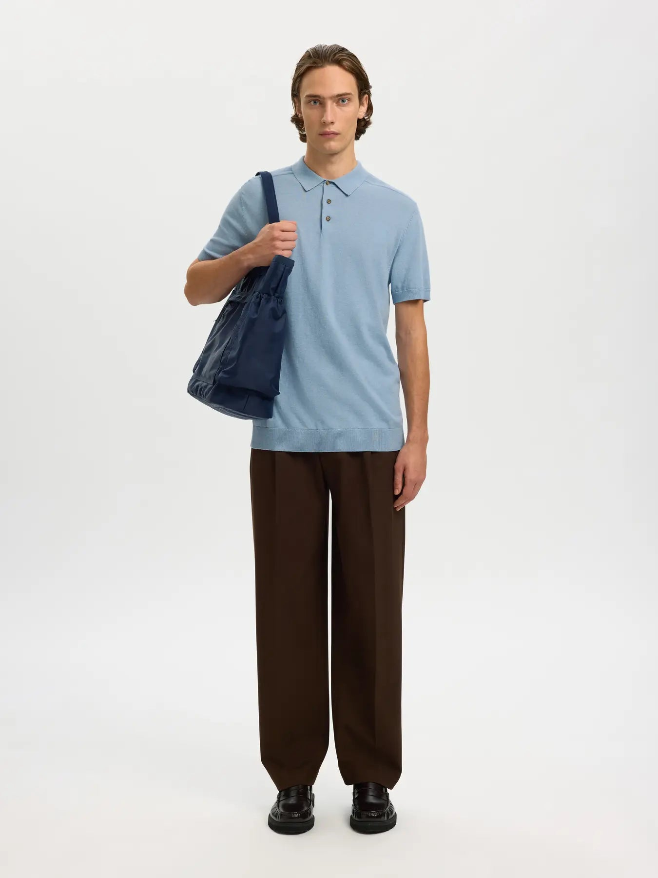 SLMBERG SS KNIT POLO