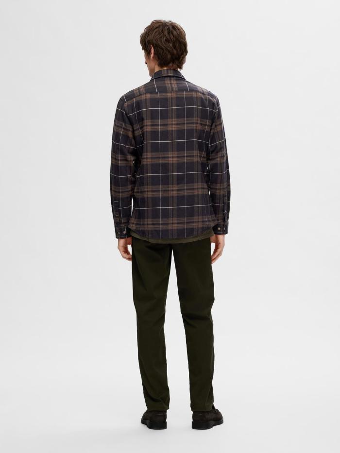 SLHSLIMOWEN-FLANNEL SHIRT LS