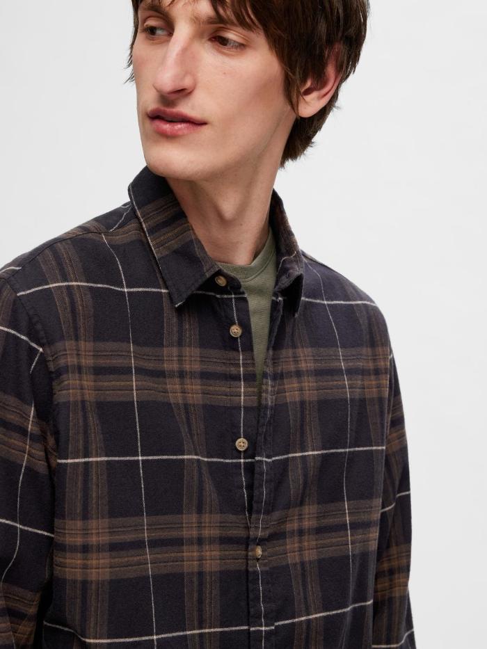 SLHSLIMOWEN-FLANNEL SHIRT LS