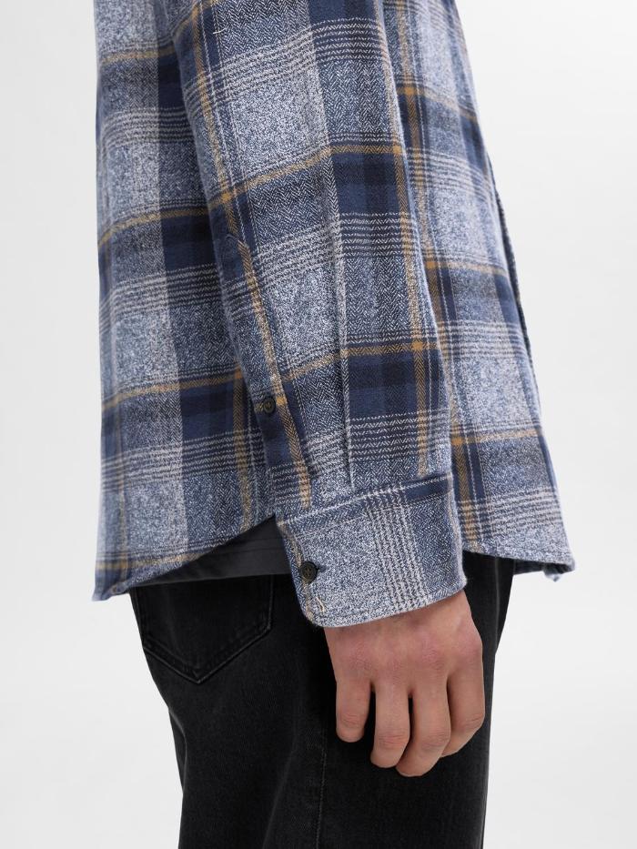 SLHREGOWEN-GRINDLE CHECK SHIRT