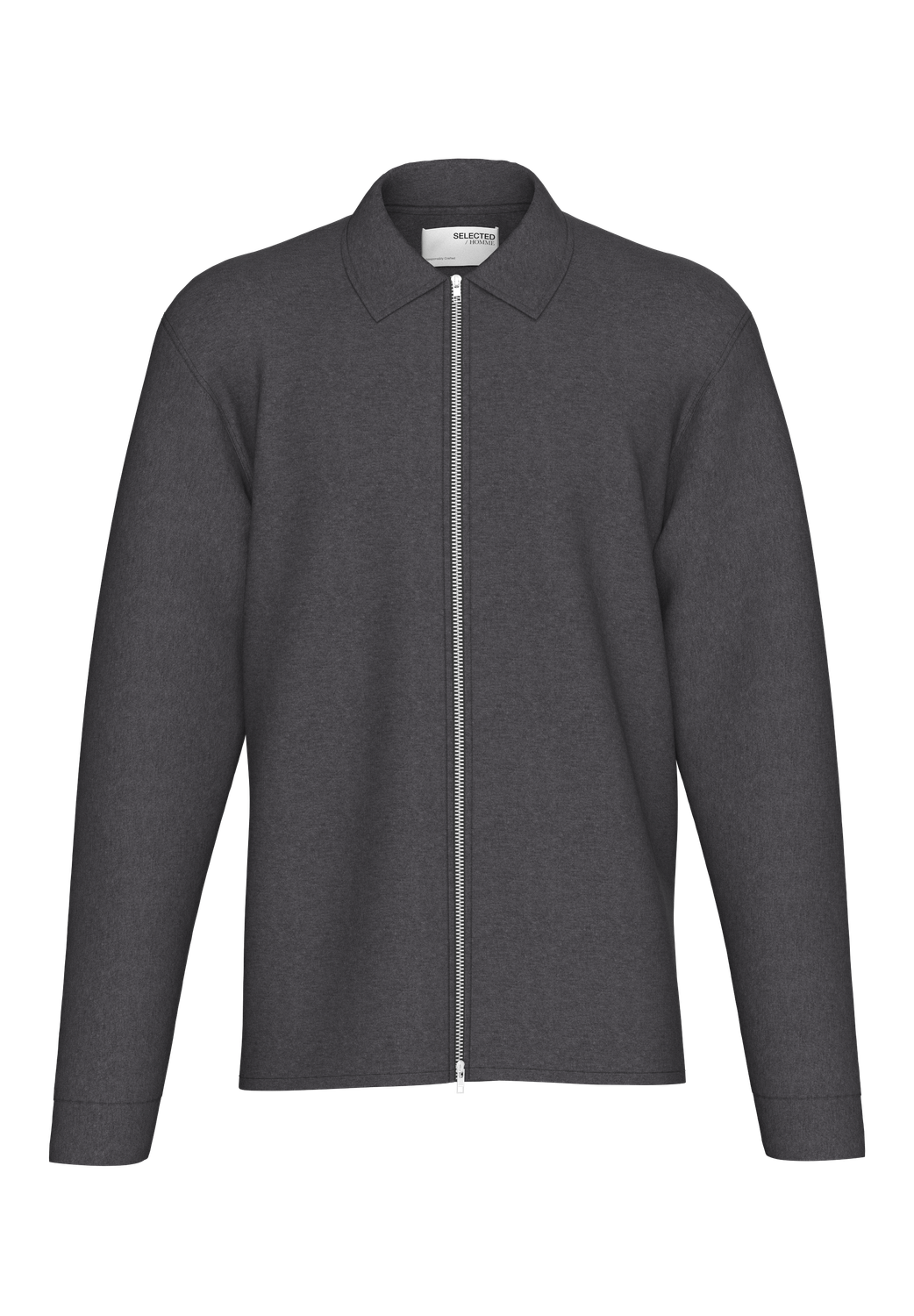 SLHEMANUEL SOFT FULL ZIP SWEAT