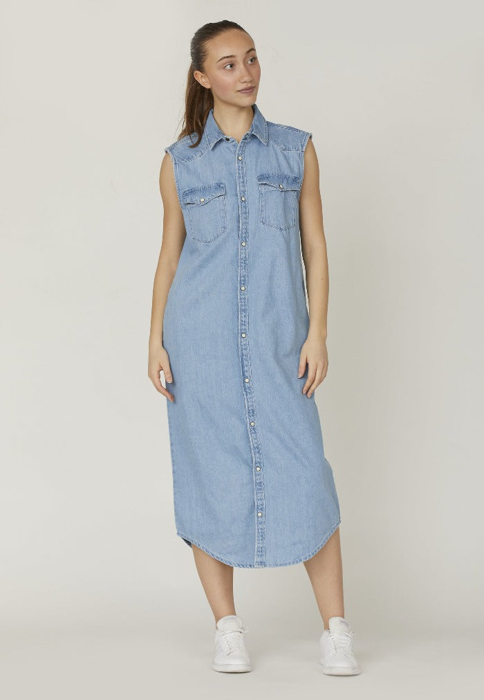 Osa Long Denim Dress