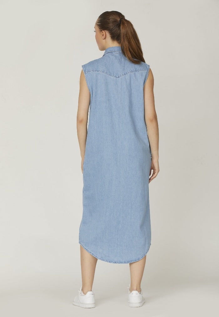 Osa Long Denim Dress