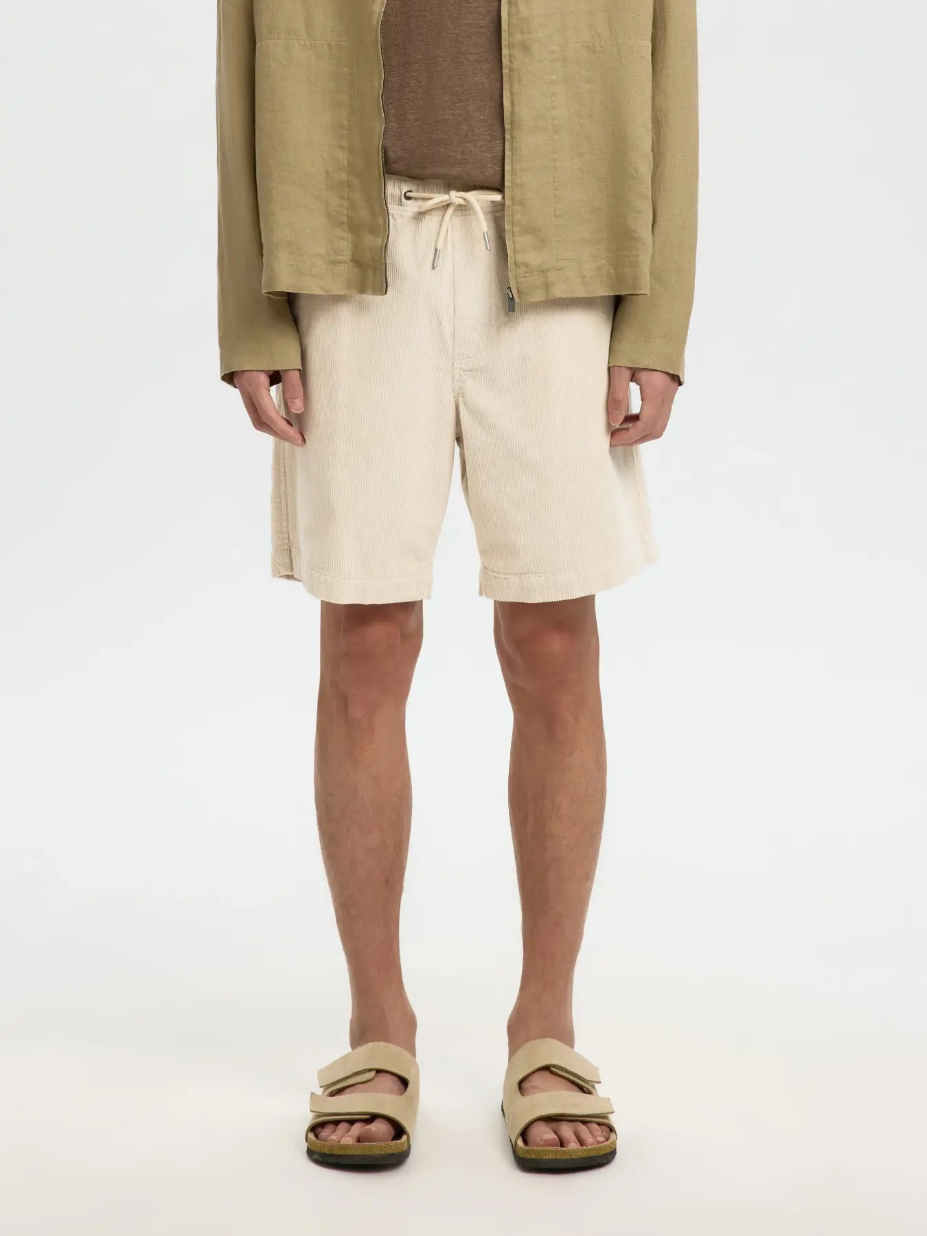 SLHREGULAR-JACE CORDUROY SHORTS