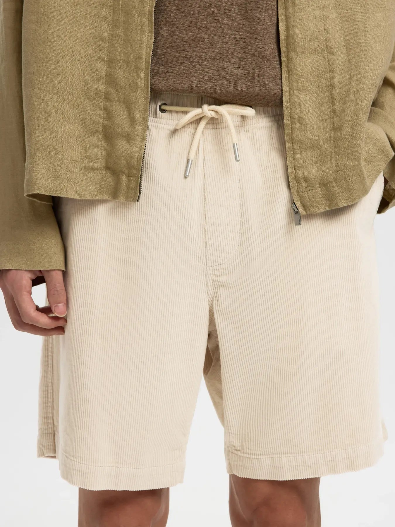 SLHREGULAR-JACE CORDUROY SHORTS