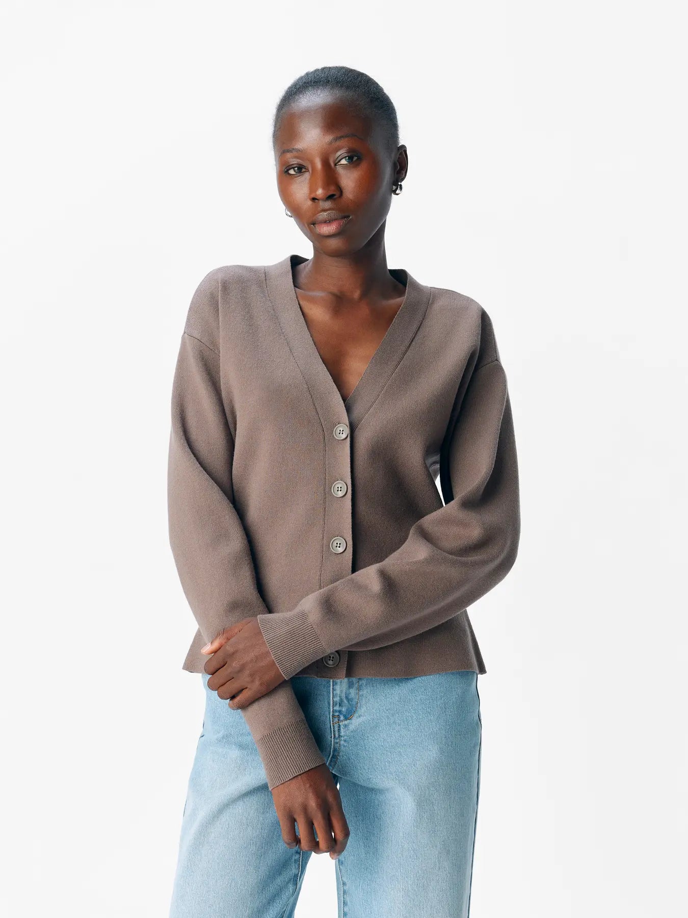 OBJREYNARD LS SLI CARDIGAN