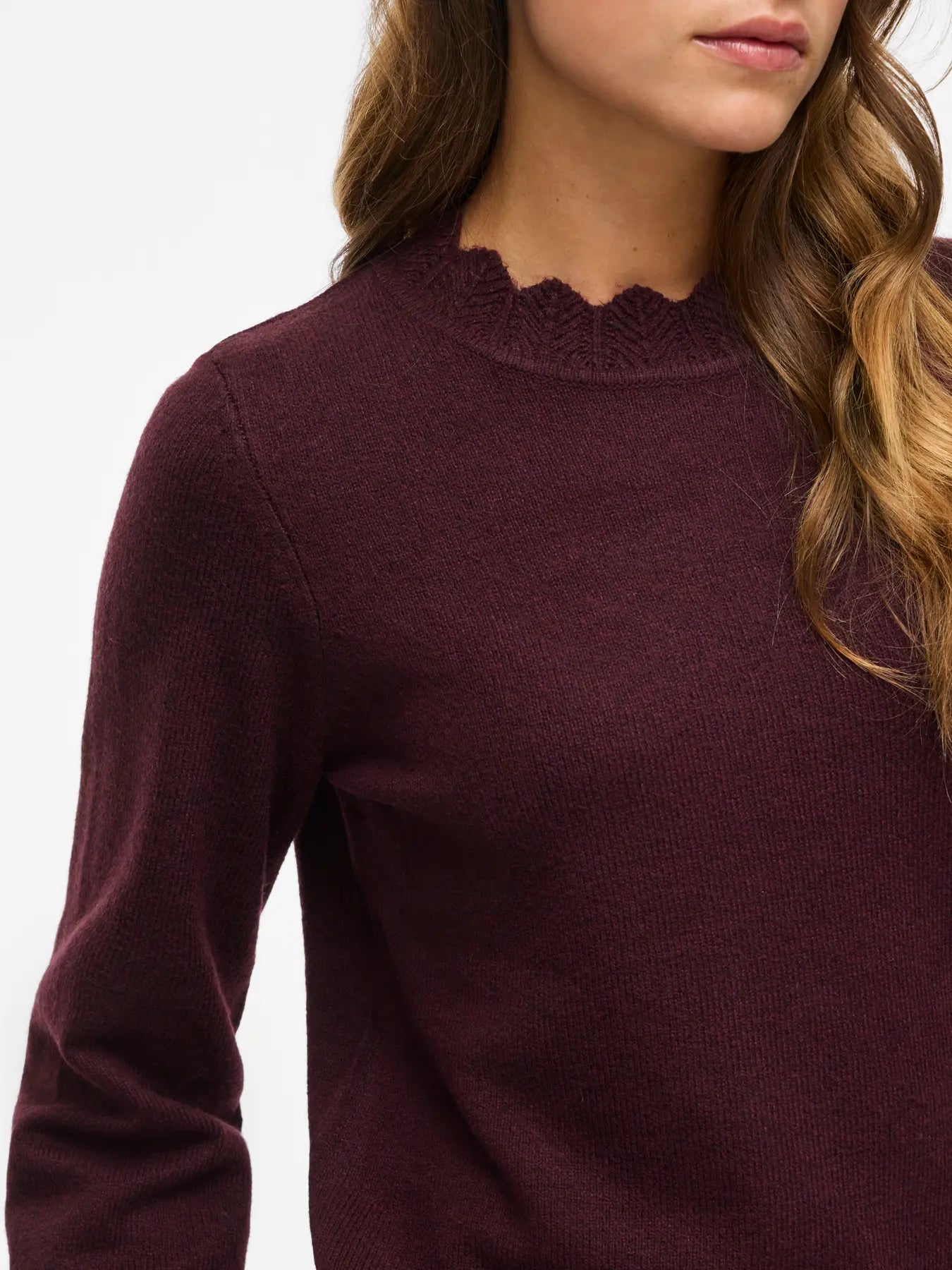 VINIKOLINA O-NECK L/S KNIT TOP