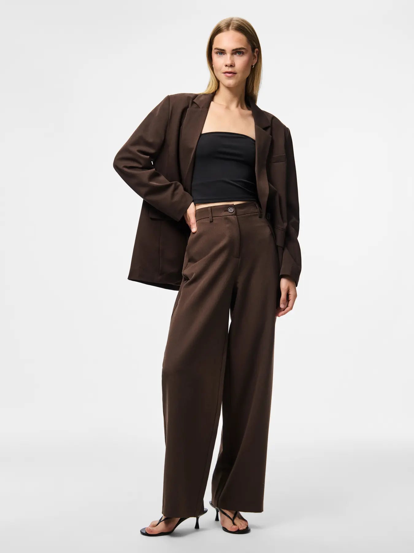PCKAMIL LS LOOSE BLAZER NOOS