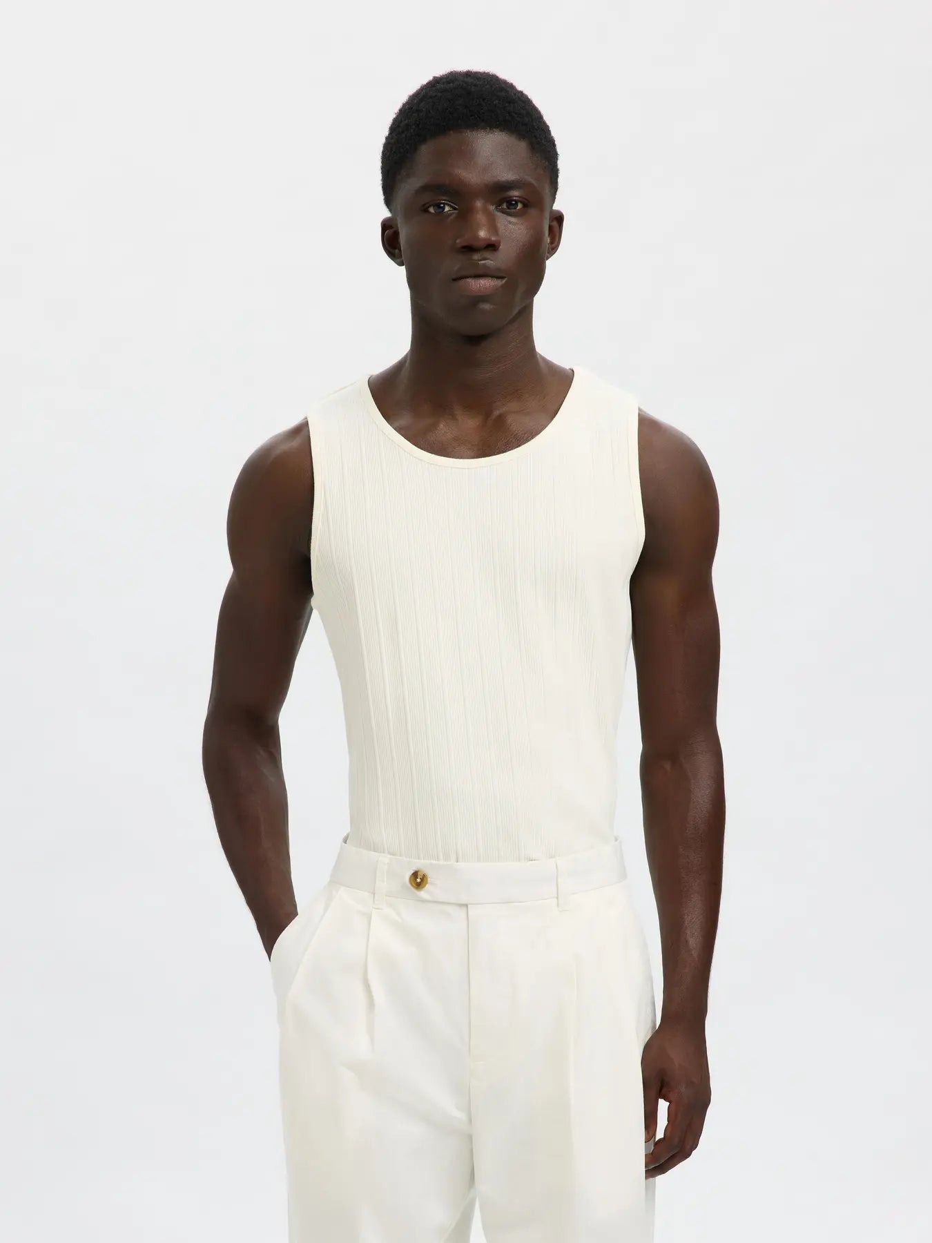 SLHDEAN RIB TANKTOP