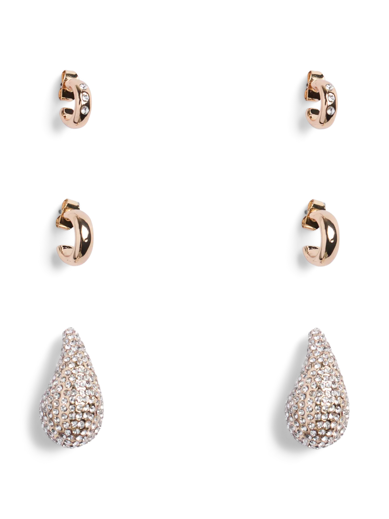 PCMAXINE O EARRINGS 3-PACK