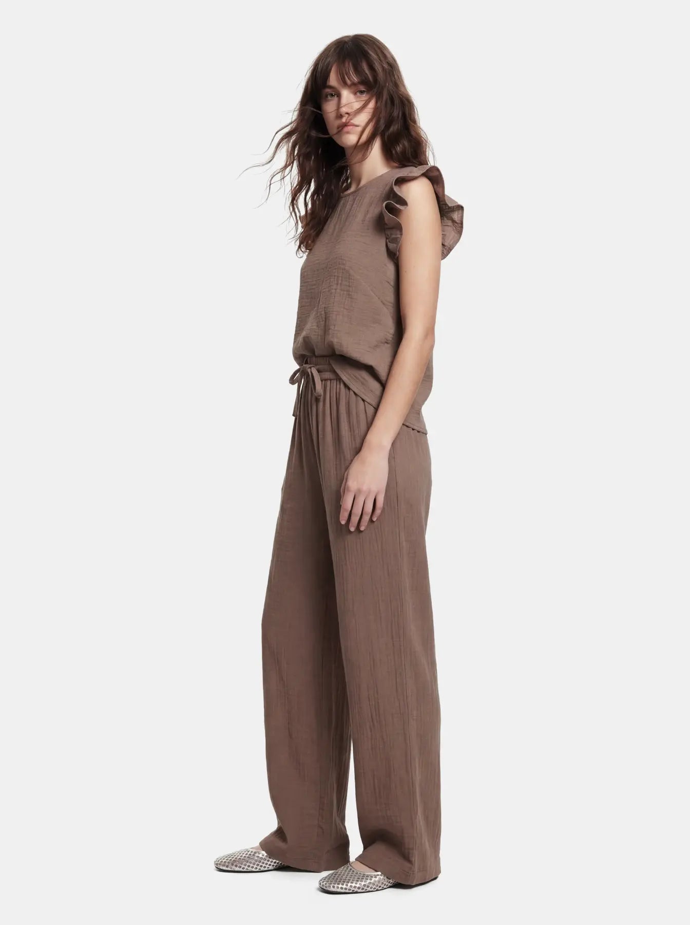 PCSASTINA HW WIDE PANTS
